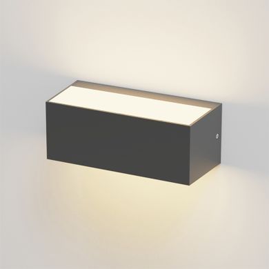 Aplique CORVO IP65 12W LED CCT 3000/4000/6500K C.23xL.9xAlt.10,2cm antracite