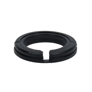 Plastic E14 shade adapter ring for lampshades fitting E27 0,4xD.4,5cm black