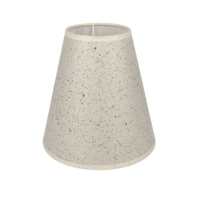 Abat-jour AUTON redondo cónico com encaixe E27 Alt.20xD.20cm creme