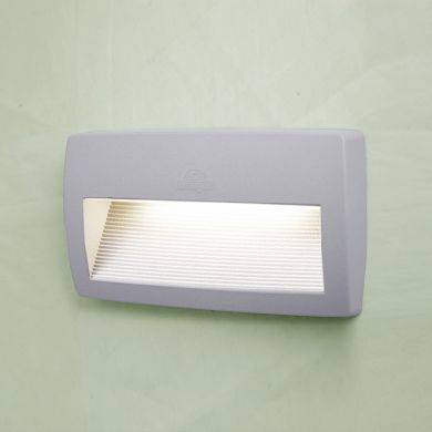 Wall Lamp LORENZA 1xR7s (189mm) 10,5W CCT (3colors) switch IP55 L.26xW.4,5xH.15cm grey resin
