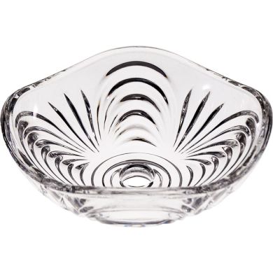 Crystal bobech D.10cm central hole 12mm+ 4 sides transparent