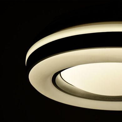 Plafond JUPITER D.50cm 72W LED dimmable 3000-4000-6000K Silver