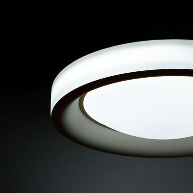 Plafón TITAN D.50cm 72W LED reg. 3000-4000-6000K blanco