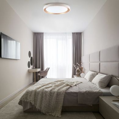 Plafond KIGALI 72W LED 3000-4000-6000K white/brown