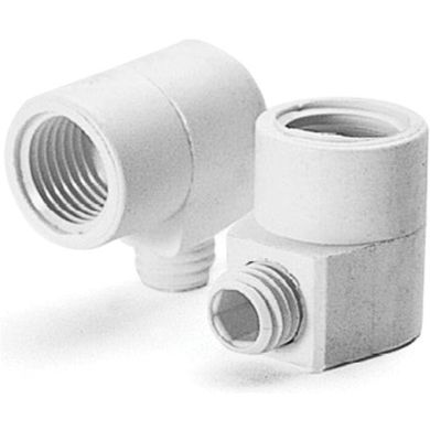 Ring cord grip with female threaded fixing M10x1, in white thermoplastic resin