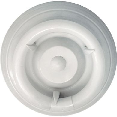 Plafond CIRCE redondo com unha 1xG10q T9 circ. Alt.9xD.28cm Branco