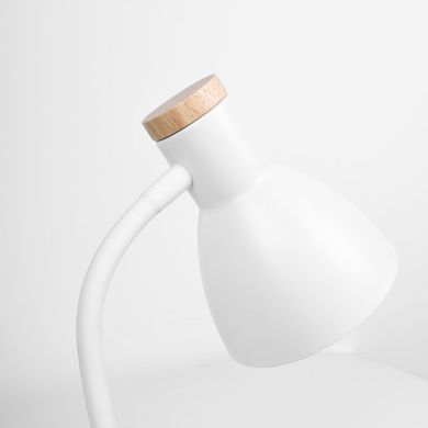 Floor Lamp ARGOS 1xE27 H.155xD.22cm White/Wood
