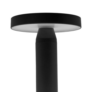 Table lamp ALCAIDE 2W LED 180lm 2700K IP44 H21.7xD13cm Black, with solar panel