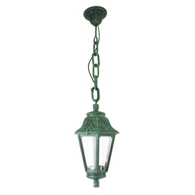 Pendant light ANNA 1xE27 IP55 H.80xD.22cm green resin