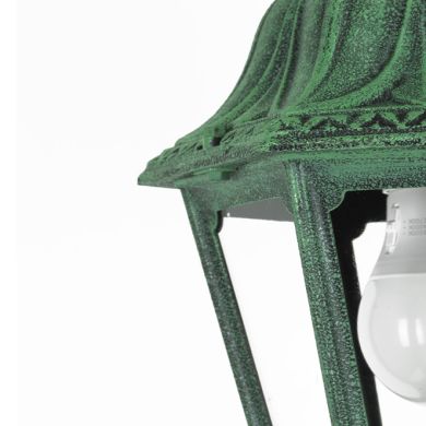 Pillar ANNA 1xE27 8,5W CCT (3colors) switch IP55 H.110xD.22cm green resin