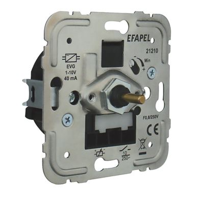 Regulador/Interruptor de luz MEC21 para lâmpadas fluorescentes com balastro eletrónico 1-10V