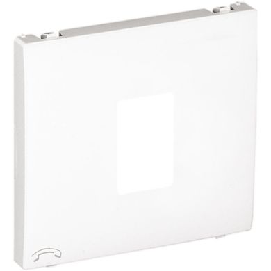 Cover plate APOLO5000 for telephone socket in white