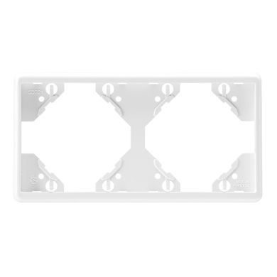 Marco Doble Horizontal APOLO5000 en blanco