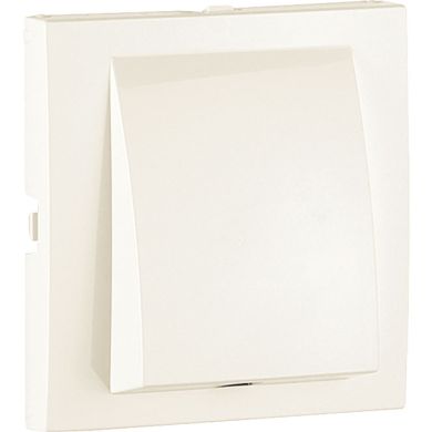 Cover plate LOGUS90 for cable outlets in ivory