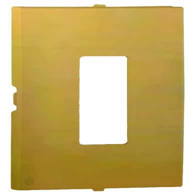 Centro LOGUS90 para tomada RJ45 branco mate