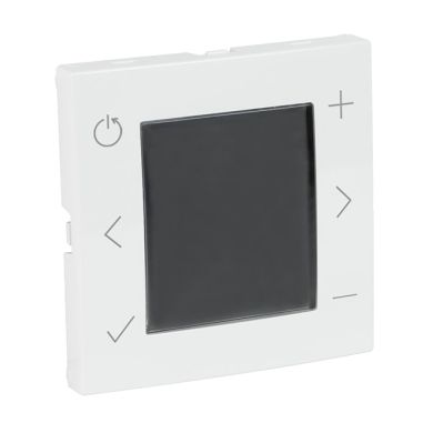 Cover Plate for Control FM with Display in white