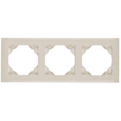 Triple Frame LOGUS90 in ivory