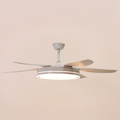 Ventoinha de tecto ORION branco, 6 palas, 72W LED 3000|4000|6000K A.35xD.132/50cm