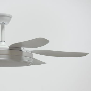 Ventoinha de tecto ORION branco, 6 palas, 72W LED 3000|4000|6000K A.35xD.132/50cm