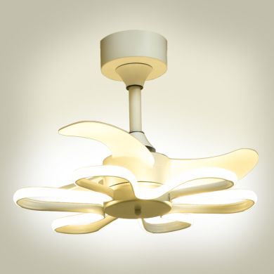 Ceiling fan ENEBRO white 3 blades 30W+30W LED 3000|4000|6000K H.41xD.53cm