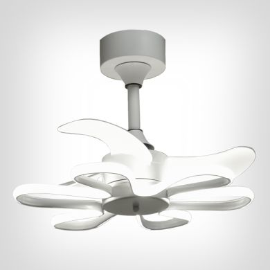 Ceiling fan ENEBRO white 3 blades 30W+30W LED 3000|4000|6000K H.41xD.53cm