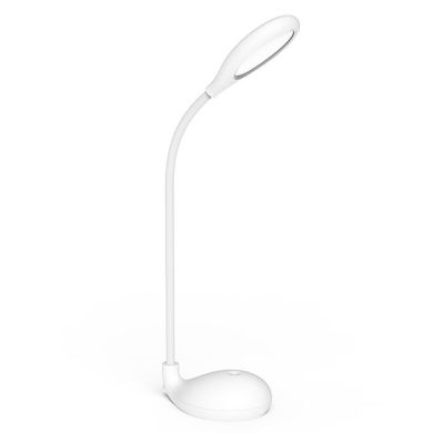 Candeeiro de mesa VIC 6W LED 3000-4000-6000K 300lm C.11xL.8xAlt.35.cm branco