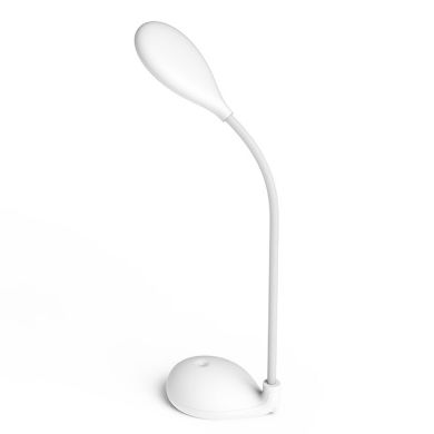 Candeeiro de mesa VIC 6W LED 3000-4000-6000K 300lm C.11xL.8xAlt.35.cm branco