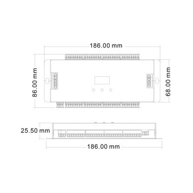 Staircase light controller with PIR sensor, 32 channels, 1A/channel
