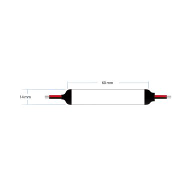 Mini RF LED CCT controller 12V/24Vdc 2 channels 1.5A/channel