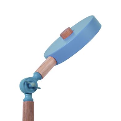 Candeeiro de mesa LUPPA 2X12W LED 3000-4000-6500K 1800lm Alt.48,5cmxD.15cm azulmadeira