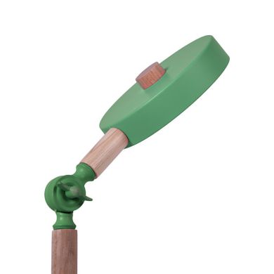 Candeeiro de mesa LUPPA 2X12W LED 3000-4000-6500K 1800lm Alt.48,5cmxD.15cm cinzento/madeira