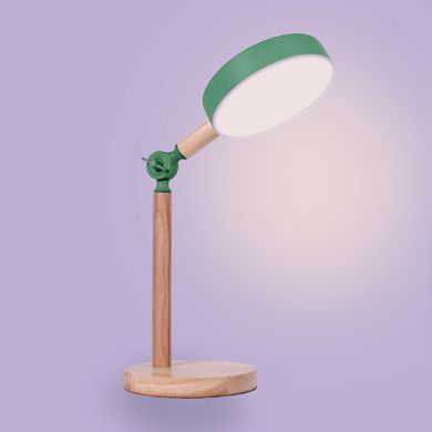 Candeeiro de mesa LUPPA 2X12W LED 3000-4000-6500K 1800lm Alt.48,5cmxD.15cm cinzento/madeira