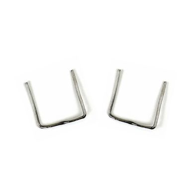 Laço de latão 1,4cm níquel (saco 1000pc)