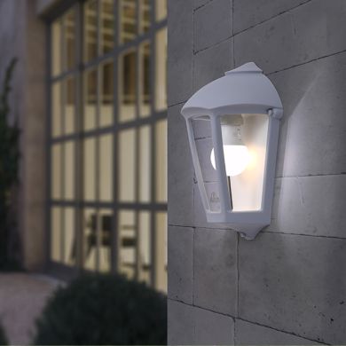 Wall Lamp FABIO 1xE27 IP55 L.21,5xW.11,5xH.29cm grey resin