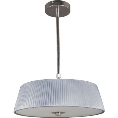 Ceiling Lamp ASTRID small 3xE27 H.Reg.xD.38cm Grey/Chrome