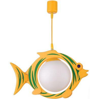 Pendant Light PEIXE 1xE14 L.46xW.18xH.Reg.cm Yellow