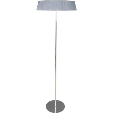 Lámpara de Pie ASTRID 3xE27 Al.160xD.50cm Gris/Cromo