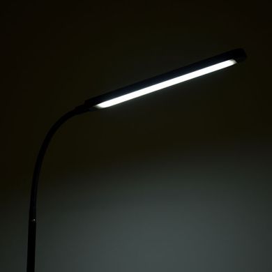 Lámpara de Pie OFFICE 8W LED 3000-4000-6000K A.174xD.21cm negro