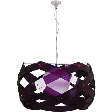 Pendant Light ACUARIO large 1xE27 H.Reg.xD.60cm Lilac