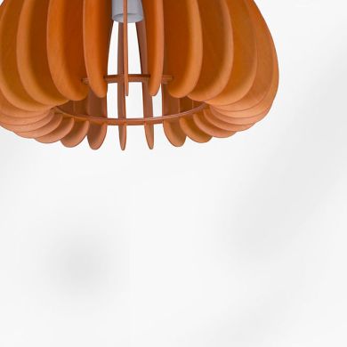 Pendant light JAIPUR D.30cm 1xE27 in wood