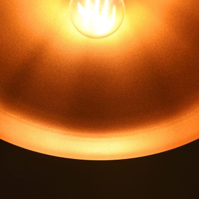 Pendant Light BONN 1xE27 H.Reg.xD.30cm White/Gold