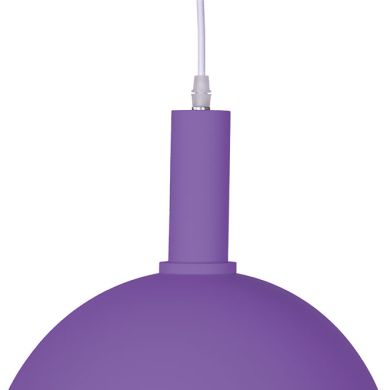 Pendant light HAGEN D.30cm 1xE27 in lilac metal