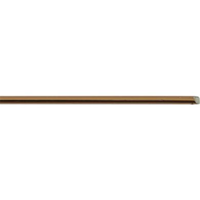 Perfil bronze de plástico de encaixe para abat-jours 0,32cm (Bobina de 400m)