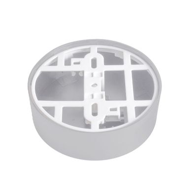 White ceiling-rose D.10c6xH.3,5cm with accessories