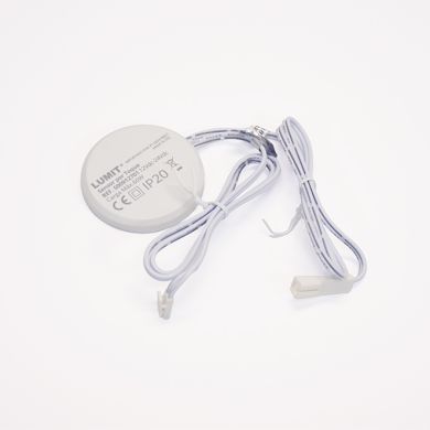 Sensor infravermelhos por toque com regulação da intensidade da luz, Alt.0,65xD.5m, em branco