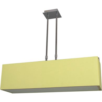 Lámpara de Techo ROSI 4xE14 L.75xAn.20xAl.Reg.cm Verde/Cromo