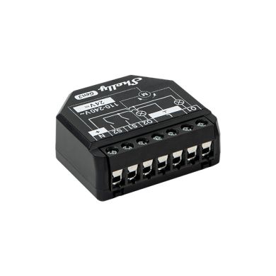 Shelly 2PM Gen3 — Relé 2 canais 16A com Medição de Consumo,  Controlo de Estores (relé duplo)