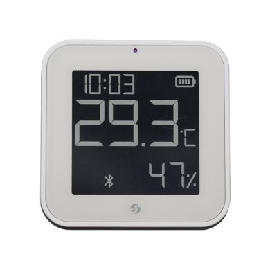 Shelly H&T Gen3 Branco Mate — Sensor de Temperatura e Humidade, Wi-Fi + Bluetooth