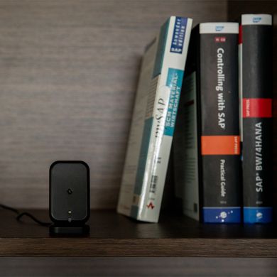 Shelly Presence Gen4 Preto — Sensor de Presença por Wi-Fi + Zigbee + Matter