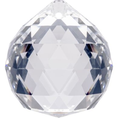 Piedra final en cristal D.4cm transparente